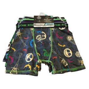 Disney The Nightmare Before Christmas Boys Boxer Briefs Size 10 Set of 4